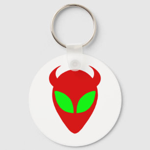 Evil Alien Keychain