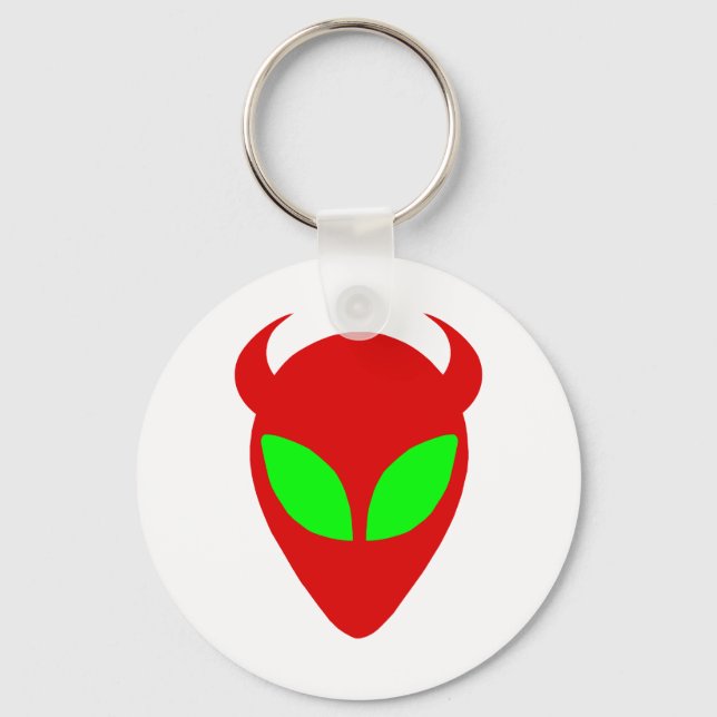 Evil Alien Keychain (Front)