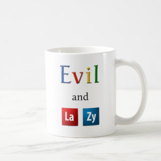 Evil and Lazy Mug