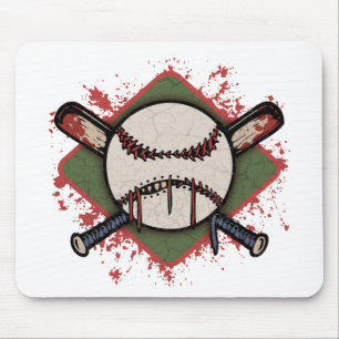 Evil Ball & Cross Bats Mouse Pad