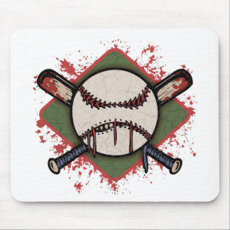 Evil Ball & Cross Bats Mouse Pad