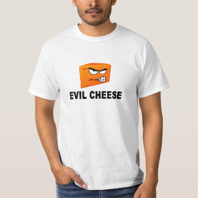 Evil Cheese Light T-Shirt (Front)