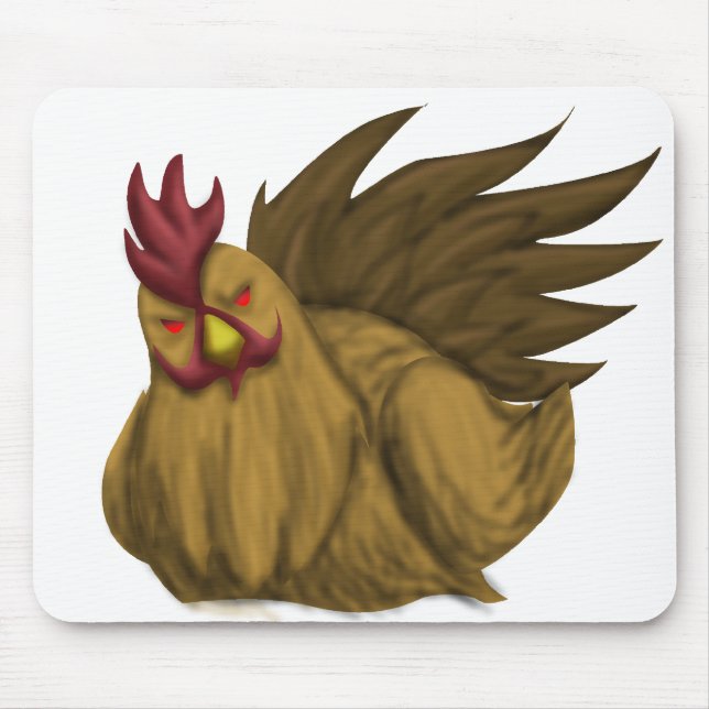 Evil Chicken Mousepad (Front)