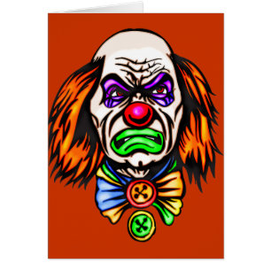 Evil Clown Face