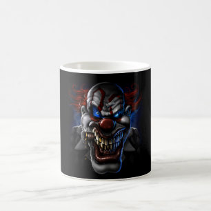 Evil Clown Face Coffee Mug