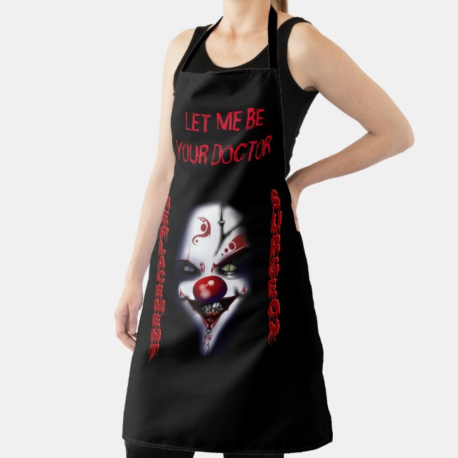 Evil Clown Replacement Surgeon Apron (Insitu)