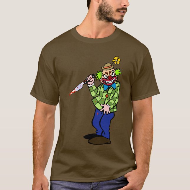 Evil Clown T-Shirt (Front)