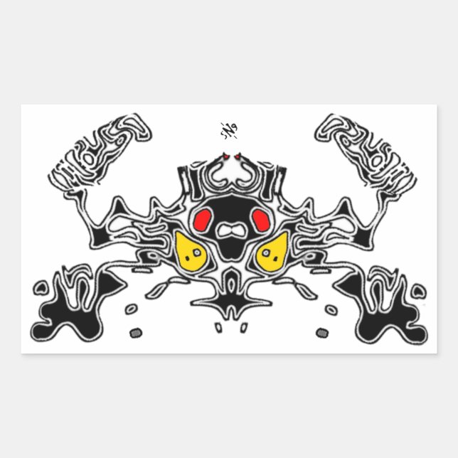 Evil Crab Sticker (Front)