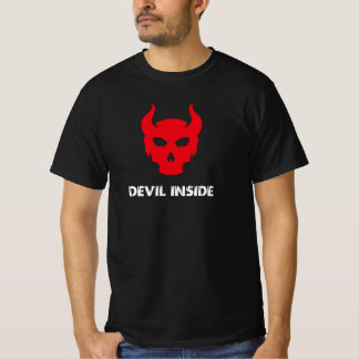 Evil Demon Skull Horror T-Shirt
