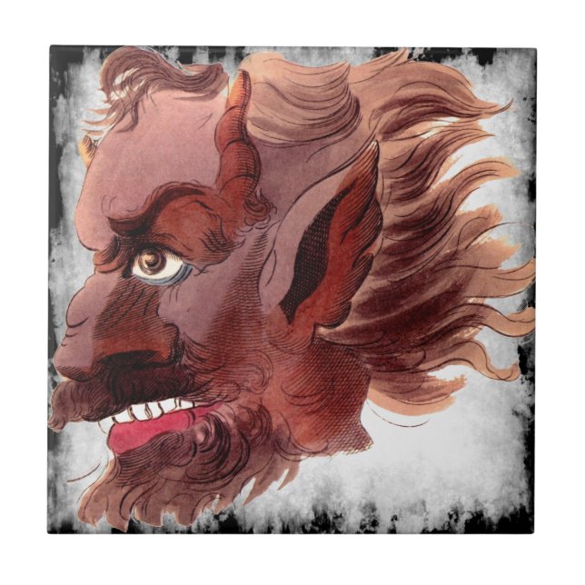 Evil Demon Tile (Front)