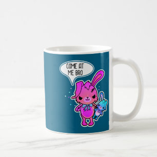 Evil Easter Bunny Come At Me Bro Meme Rabbit Horro Coffee Mug