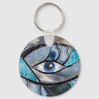 Evil Eye Amulet Mineral Textures Collage