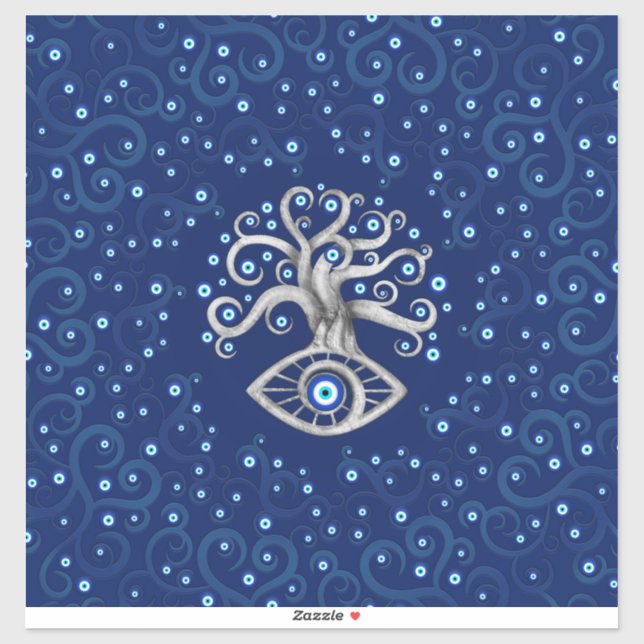 Evil Eye Amulet Tree (Sheet)