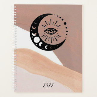 Evil eye and moon phases planner