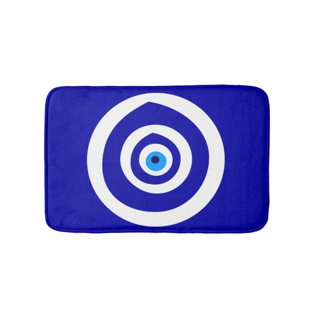 Evil Eye Bath Mat (Front)