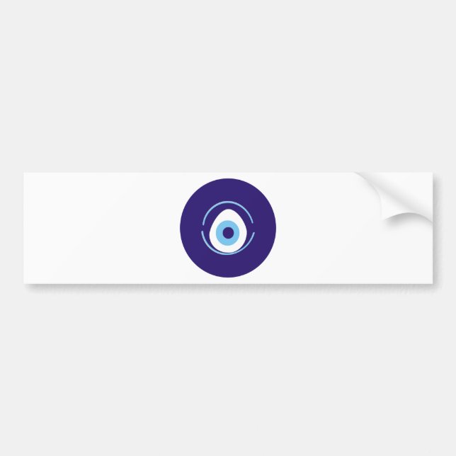 Evil Eye Bumper Sticker (Front)