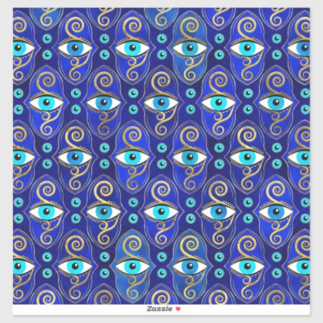 Evil Eye Charm Pattern (Sheet)