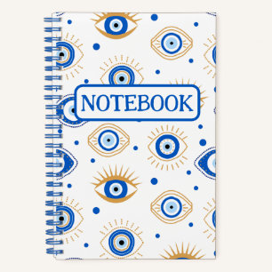 Evil Eye for Good Luck Protection Notebook
