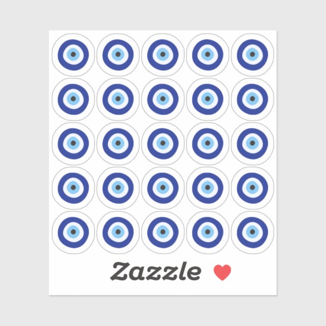 Evil Eye Good Luck Spiritual Protection Planner (Sheet)