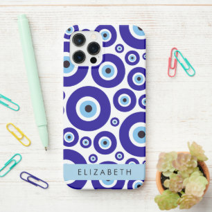 Evil Eye, Greek Eye, Turkish Eye, Mati, Your Name iPhone 12 Pro Case