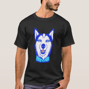 Evil Eye Husky Dog For Greek Talisman Nazar Charm  T-Shirt