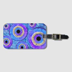 Evil Eye Luggage Tag