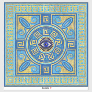 Evil Eye Mosaic Tile ornament
