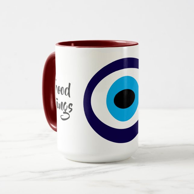 Evil Eye Mug (Front Left)