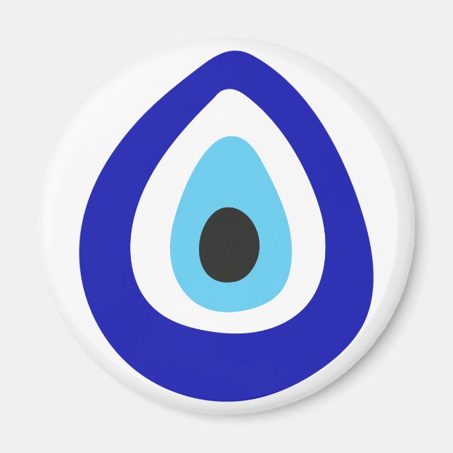 Evil Eye Nazar Amulet Magnet (Front)