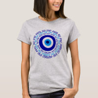 Evil Eye No Bad Vibes Spiritual Art Classic T-shir