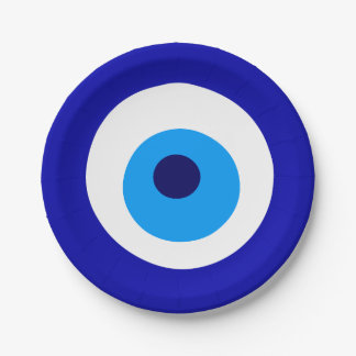 "Evil Eye" Paper Plate
