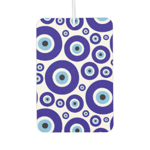 Evil Eye Pattern, Greek Eye, Turkish Eye, Nazar Air Freshener