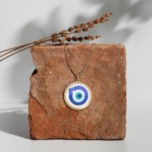 Evil Eye Pendant Necklace Mati Nazar Amulet