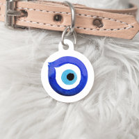 Evil Eye Pet Tag Personalized