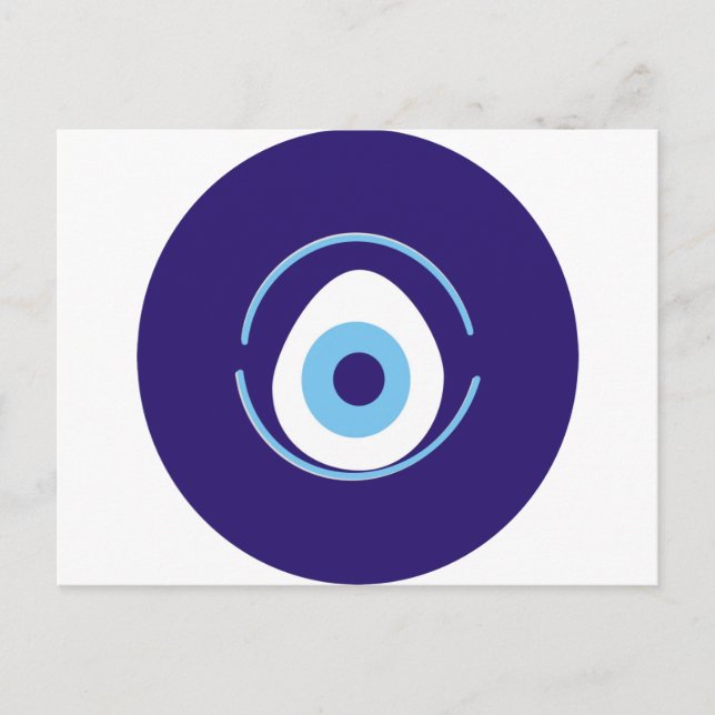 Evil Eye Postcard (Front)