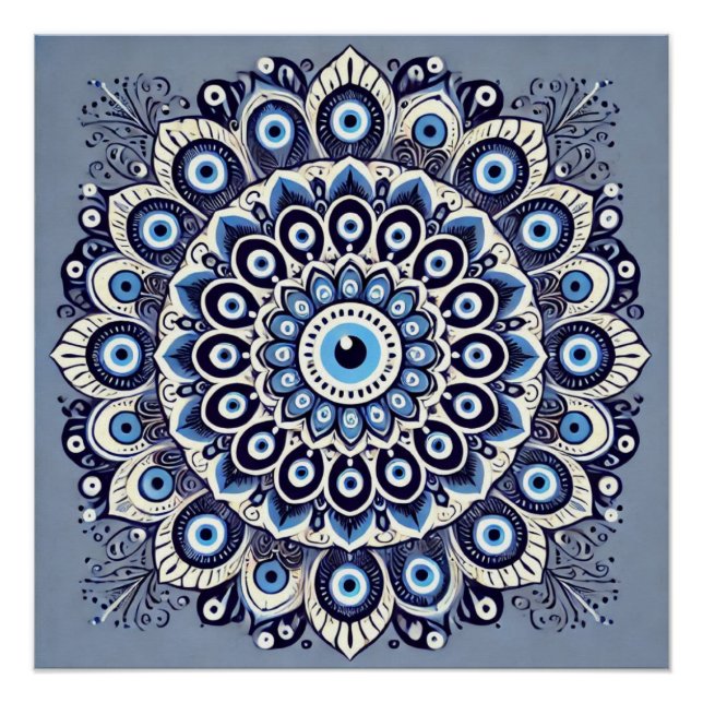 Evil eye poster (Front)