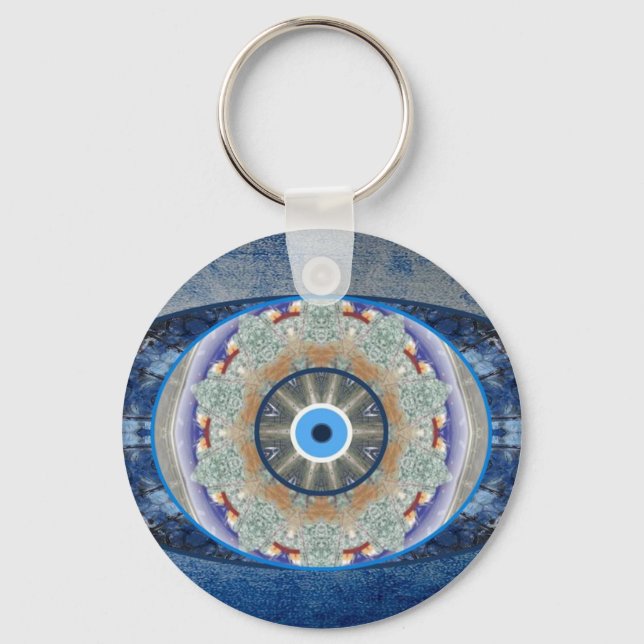 "Evil Eye" Protection Key chain (Front)