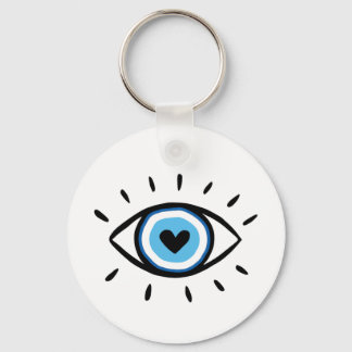 Evil Eye Protection Keychain