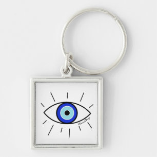 EVIL EYE PROTECTION KEYCHARM KEYCHAIN