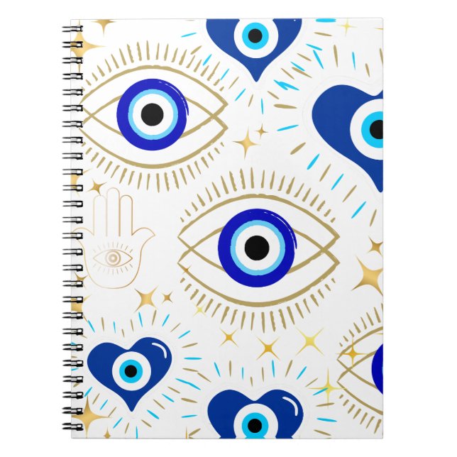 EVIL EYE PROTECTION NOTEBOOK (Front)