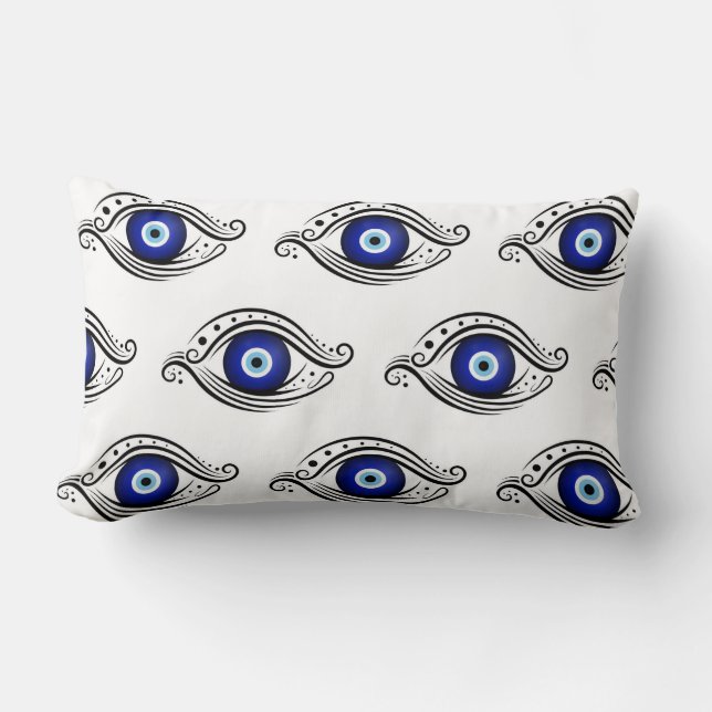 EVIL EYE PROTECTION PILLOW (Front)
