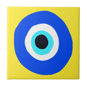 Evil Eye  Protector Lucky Lucky Greek Symbol Tile