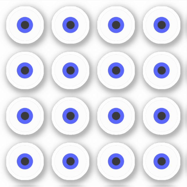 Evil Eye Sticker (Front)