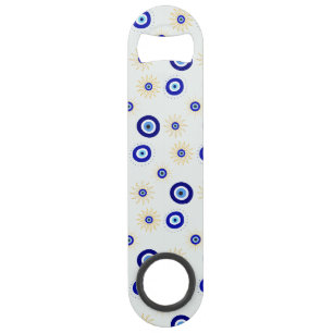 Evil Eye Symbol Bar Key