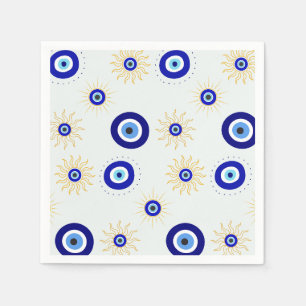 Evil Eye Symbol Napkin