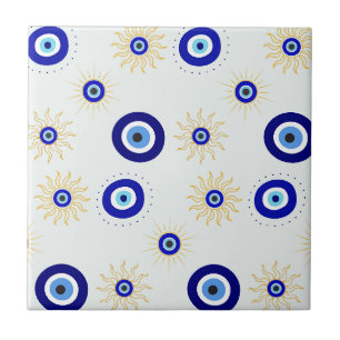 Evil Eye Symbol Tile