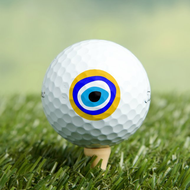 Evil Eye Talisman & Arabic Amulet / Golf Ball (Insitu Tee)