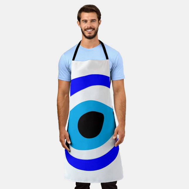 Evil Eye Talisman & Arabic Amulet /Turkish, Greek  Apron (Worn)