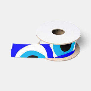 Evil Eye Talisman & Arabic Amulet /Turkish, Greek Satin Ribbon