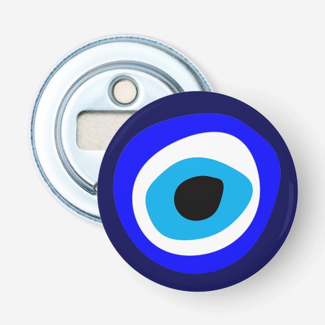 Evil Eye Talisman & Arabic Amulet /Turkish party Bottle Opener (Front)
